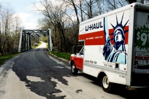 uhaul truck - photo by kai shcreiber