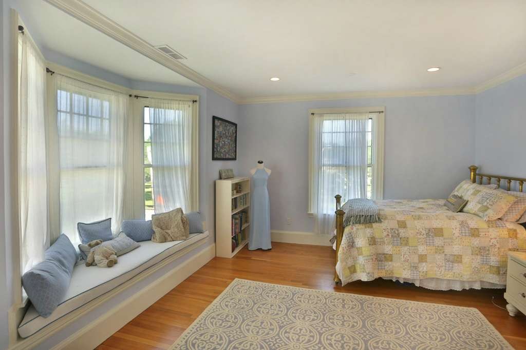 bedroom in newburyport victorian for sale