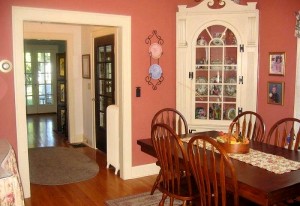 1929 dutch colonial kit home with built-in corner hutch