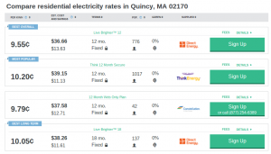 electric rates massachusetts