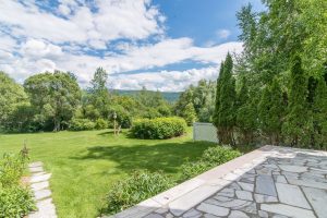 backyard marble patio