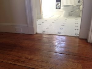 DIY refinished wood floors