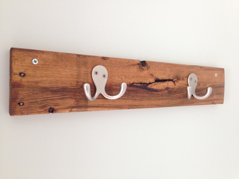 diy bathroom hooks