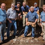 this old house cast crew including tom silva and kevin o'connor at right