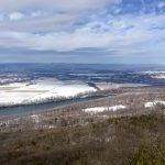 view from the summit of Mount Holyoke in Western Massachusetts