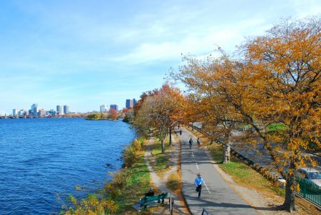 best commutes in boston charles river esplanade bike path