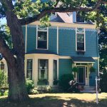 victorian with tree out front