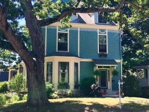 victorian with tree out front